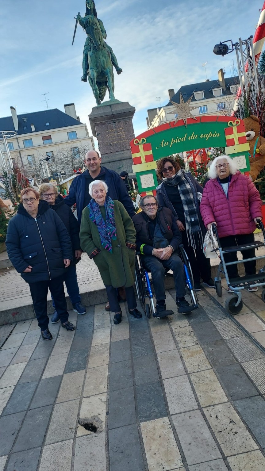 Une sortie au marché de Noël